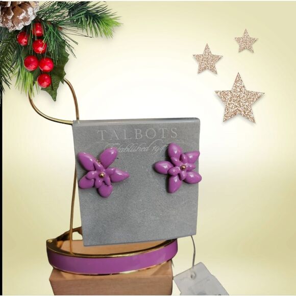 NWT TALBOTS Enamel Jewelry Set - Picture 3 of 3